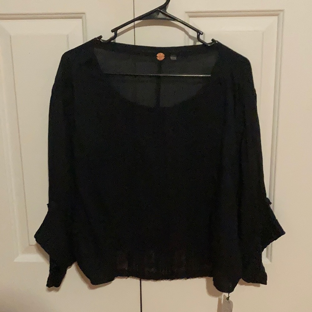 Free People black flowy top